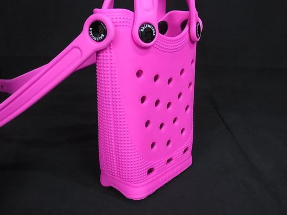 Balenciaga Crossbody Collaboration Phone Bag Holder Crocs Pink Shoulder Pink